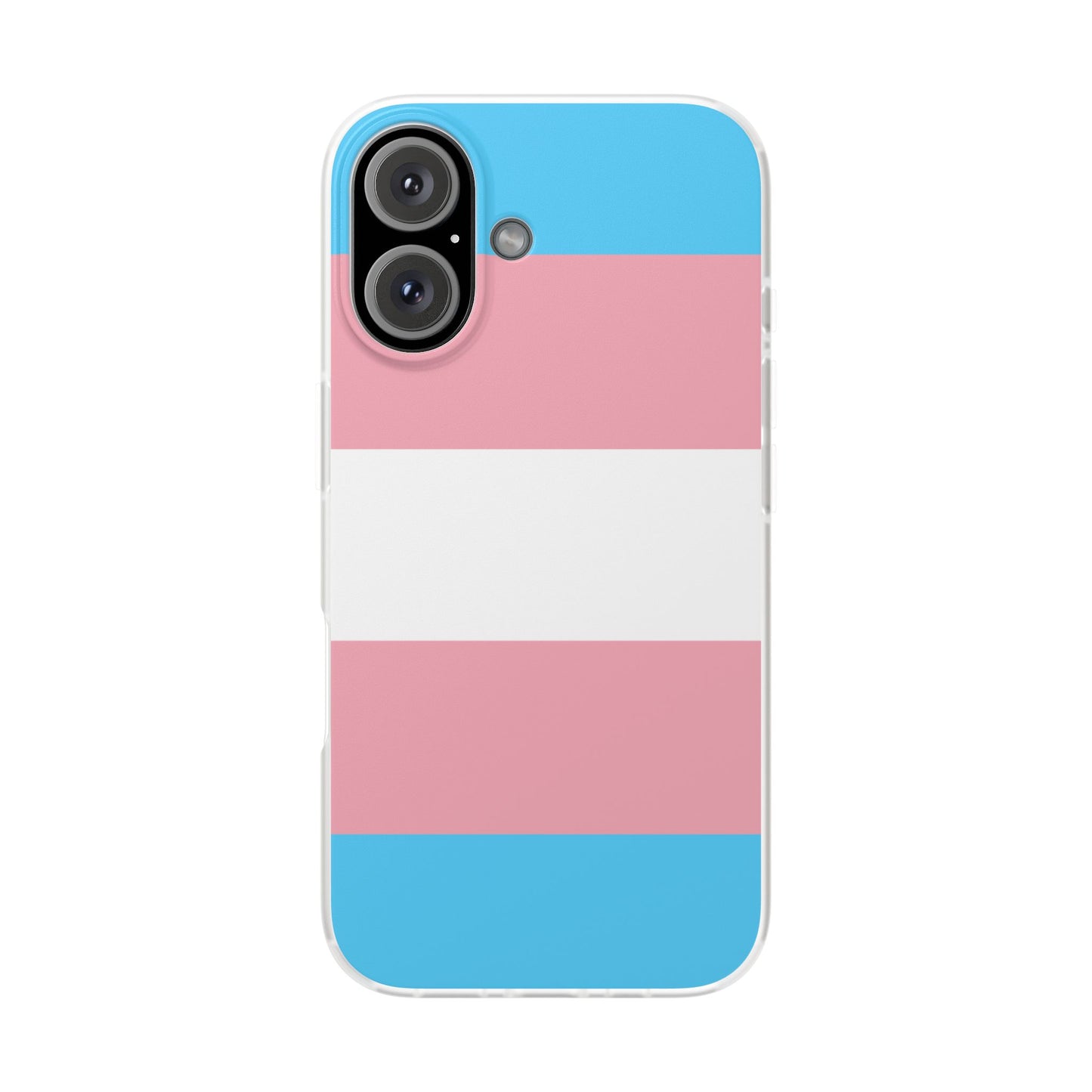 Transgender Pride Flag iPhone Flexi Case - Multiple Generations
