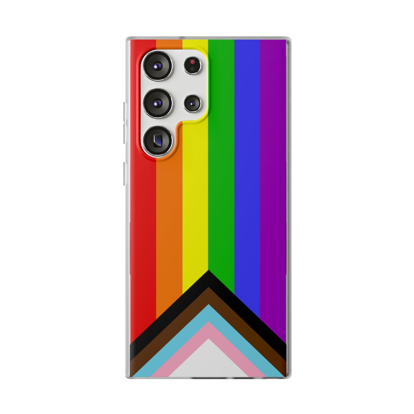 Progress Pride Flag Samsung Flexi Case - Multiple Generations