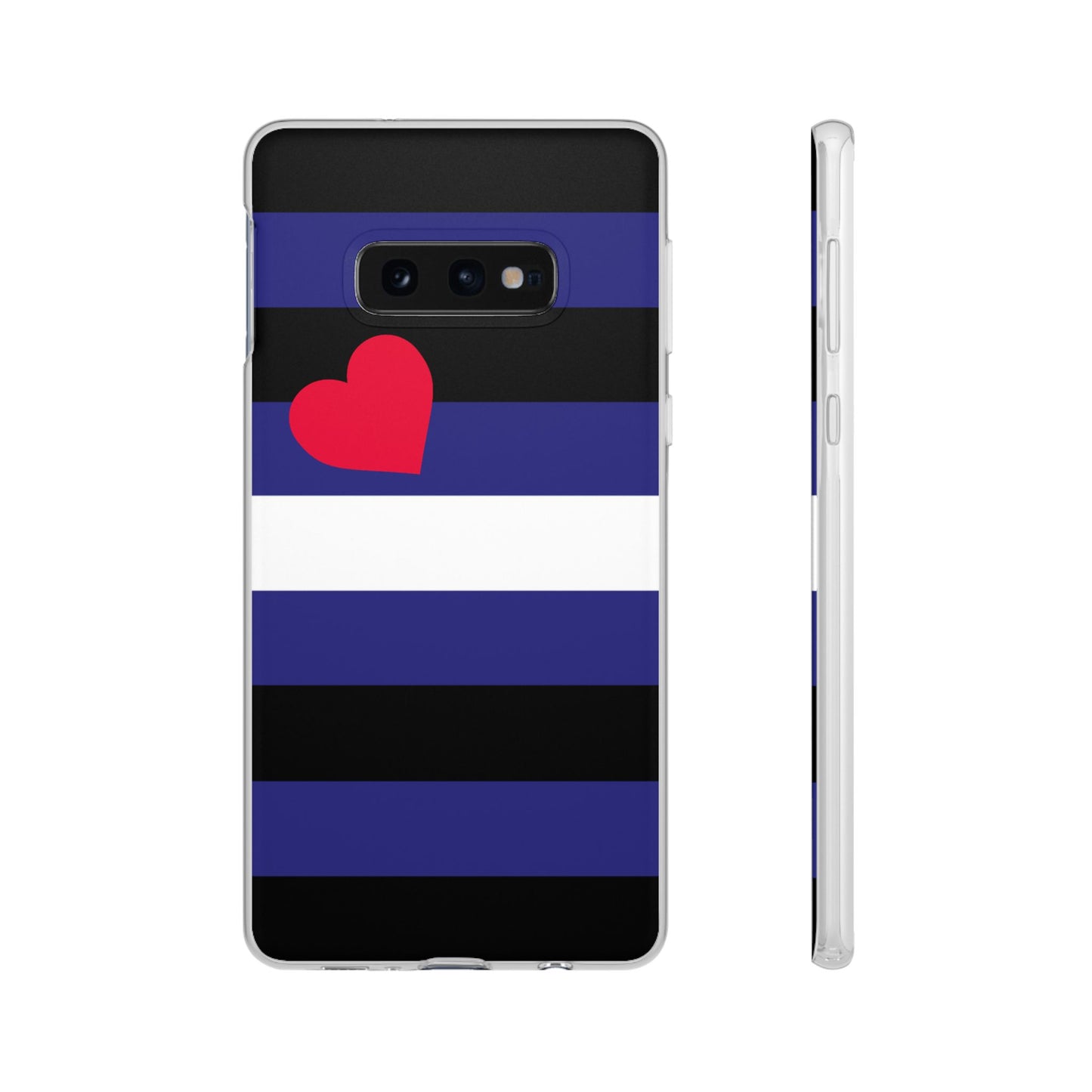 Leather Pride Flag Samsung Flexi Case - Multiple Generations