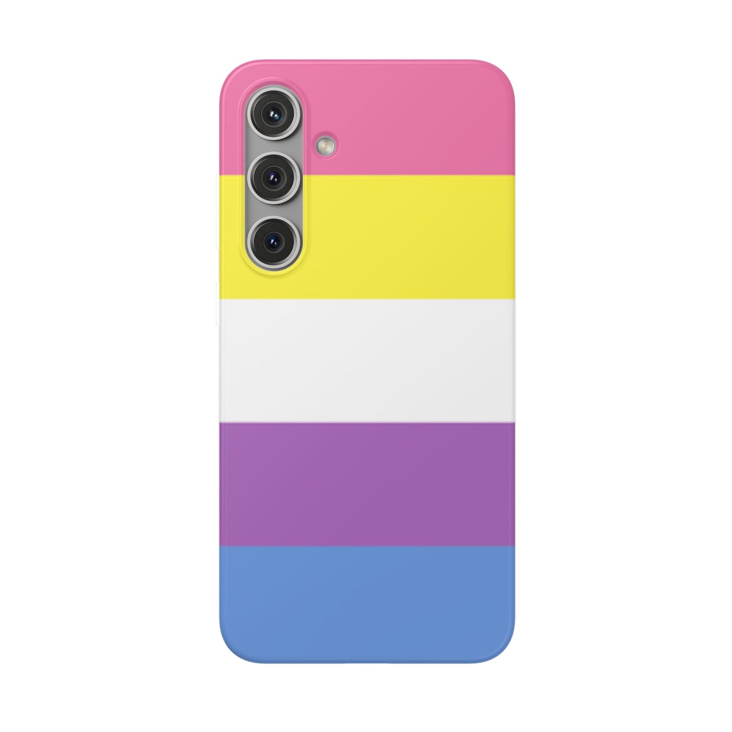 Bigender Pride Flag Samsung Flexi Case - Multiple Generations