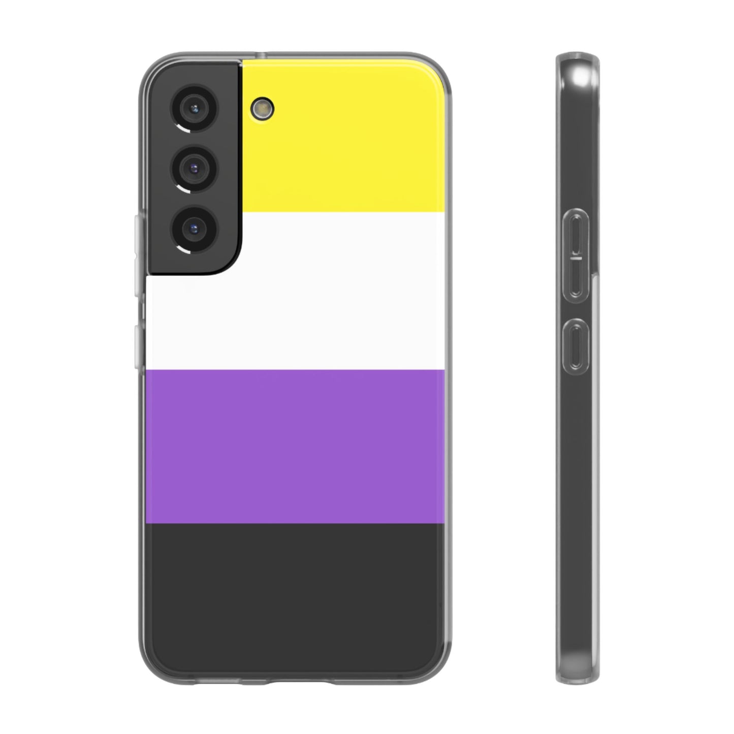 Non-Binary Pride Flag Samsung Flexi Case - Multiple Generations