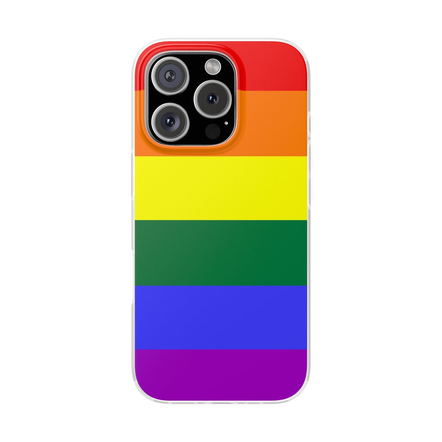 Rainbow Pride Flag iPhone Flexi Case - Multiple Generations