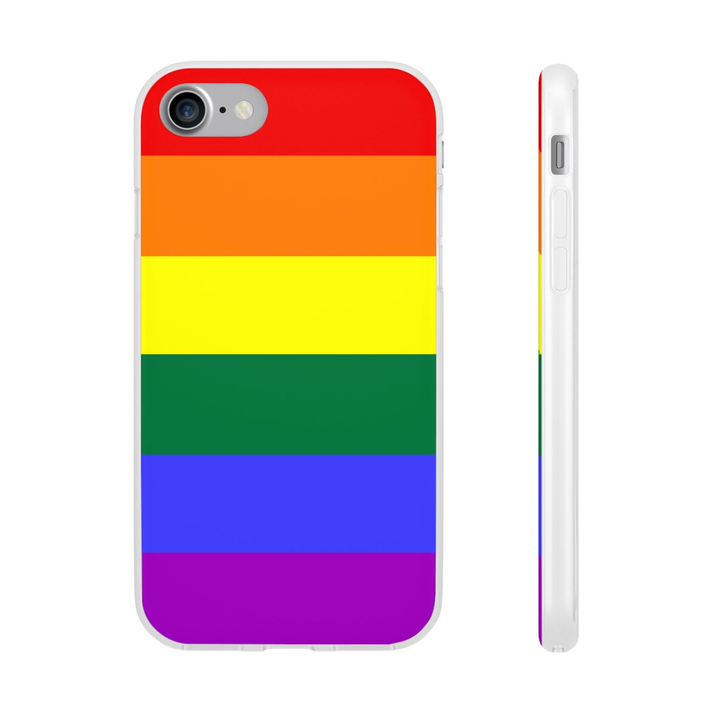 Rainbow Pride Flag iPhone Flexi Case - Multiple Generations