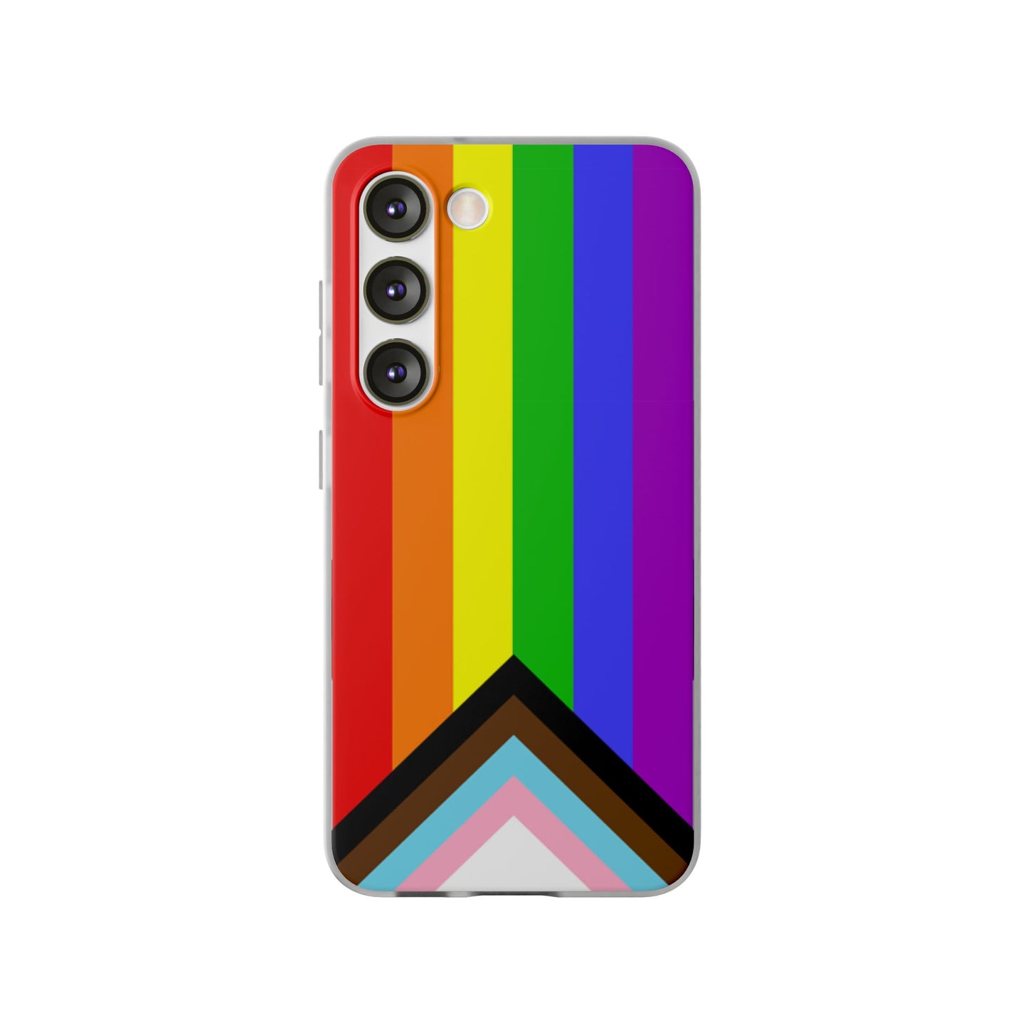 Progress Pride Flag Samsung Flexi Case - Multiple Generations