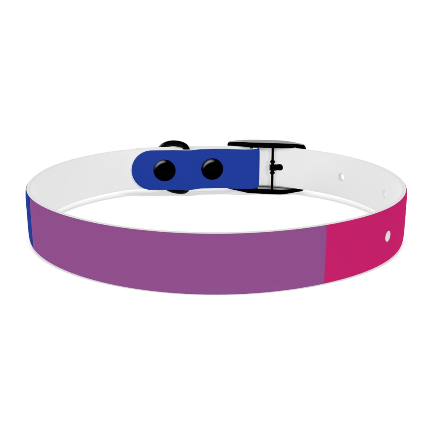 Bisexual Pride Flag Dog Collar