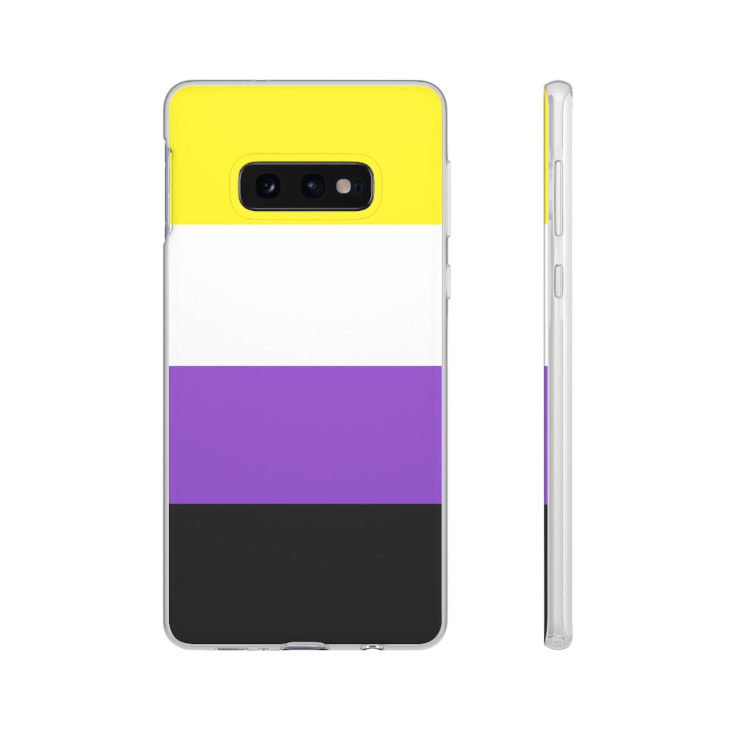 Non-Binary Pride Flag Samsung Flexi Case - Multiple Generations