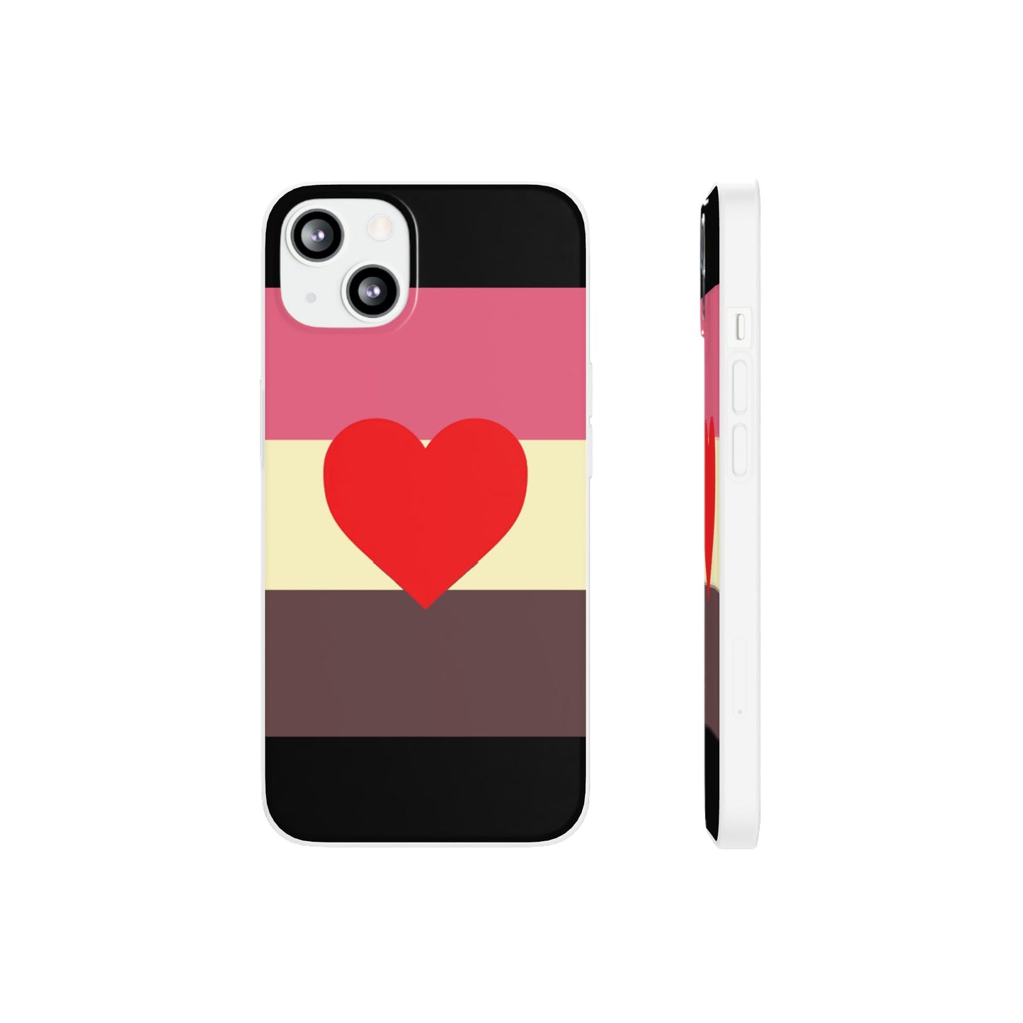 Fat Fetish Pride Flag iPhone Flexi Case - Multiple Generations