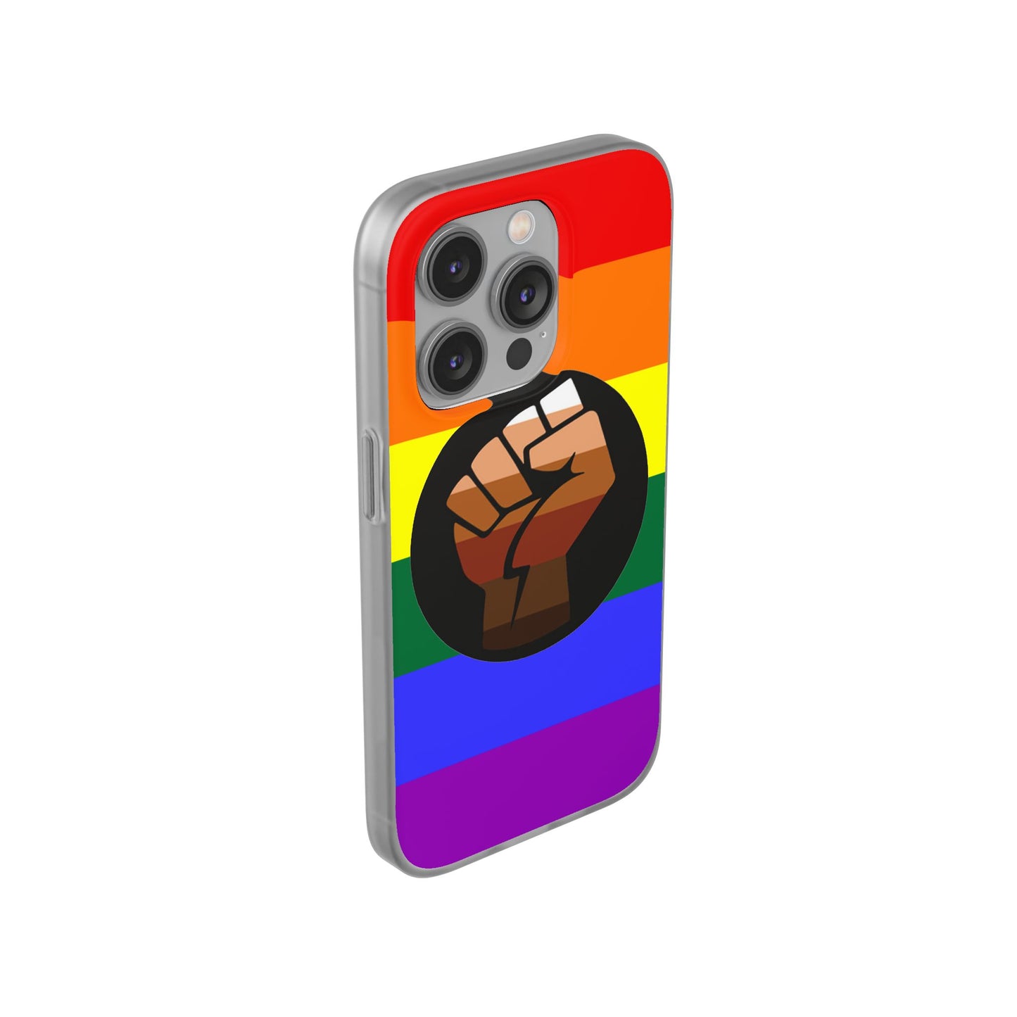 QPOC Pride Flag iPhone Flexi Case - Multiple Generations