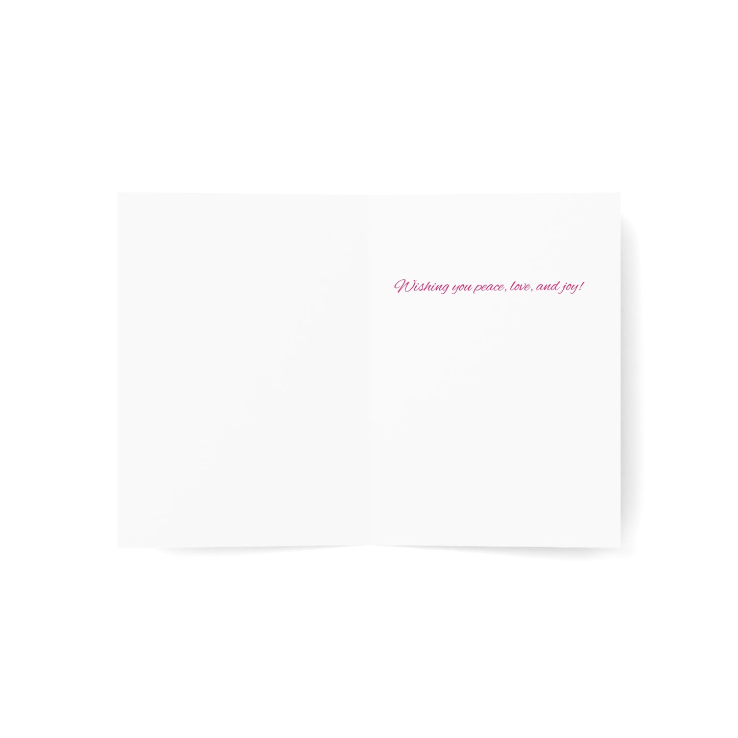 Androgyne Pride Flag Snowflake Greeting Cards