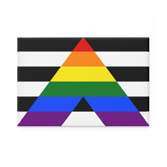 Straight Ally Pride Flag Magnet