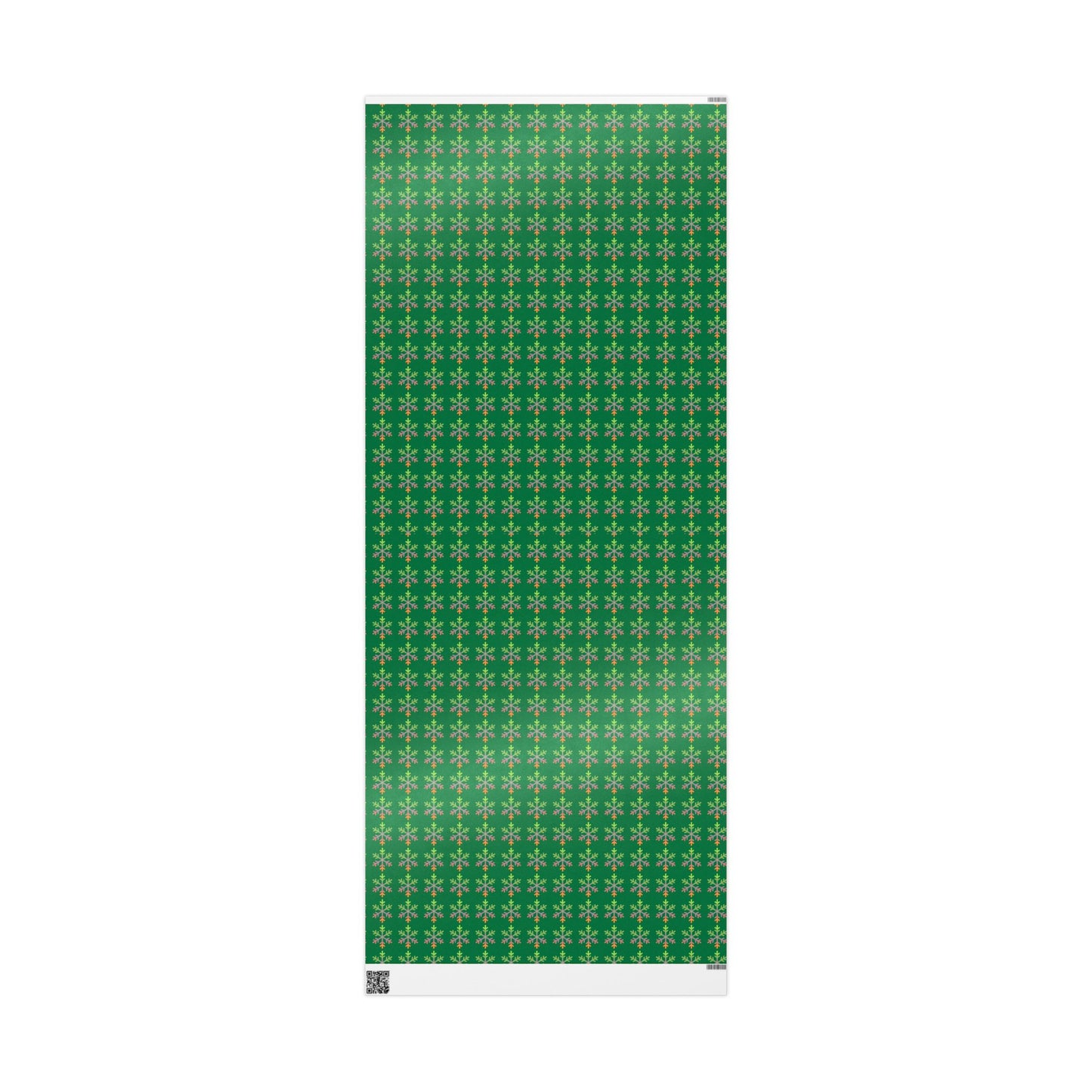 Aliagender Pride Flag Snowflake Wrapping Paper - Multiple Sizes/Finishes