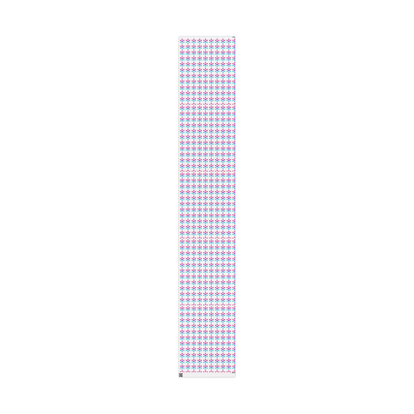 Androgyne Pride Flag Snowflake Wrapping Paper - Multiple Sizes/Finishes