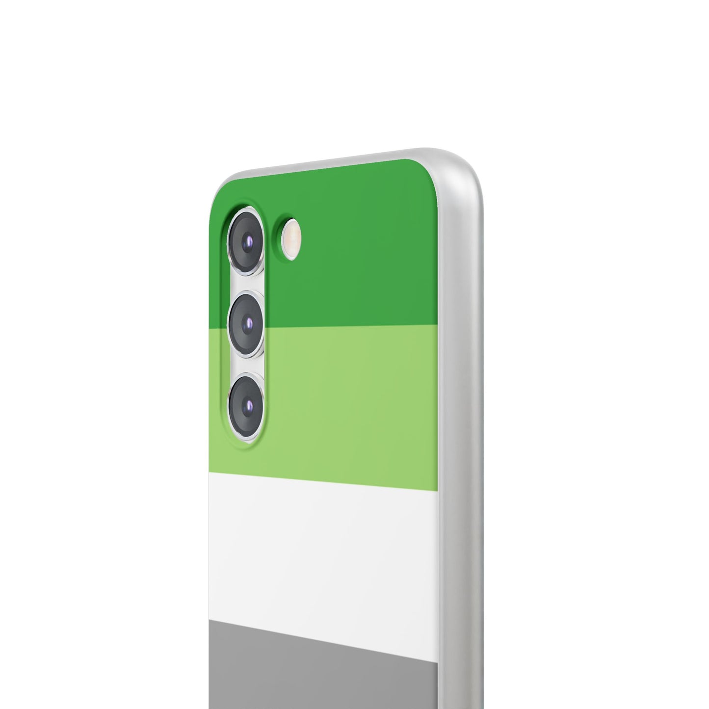 Aromantic Pride Flag Samsung Flexi Case - Multiple Generations