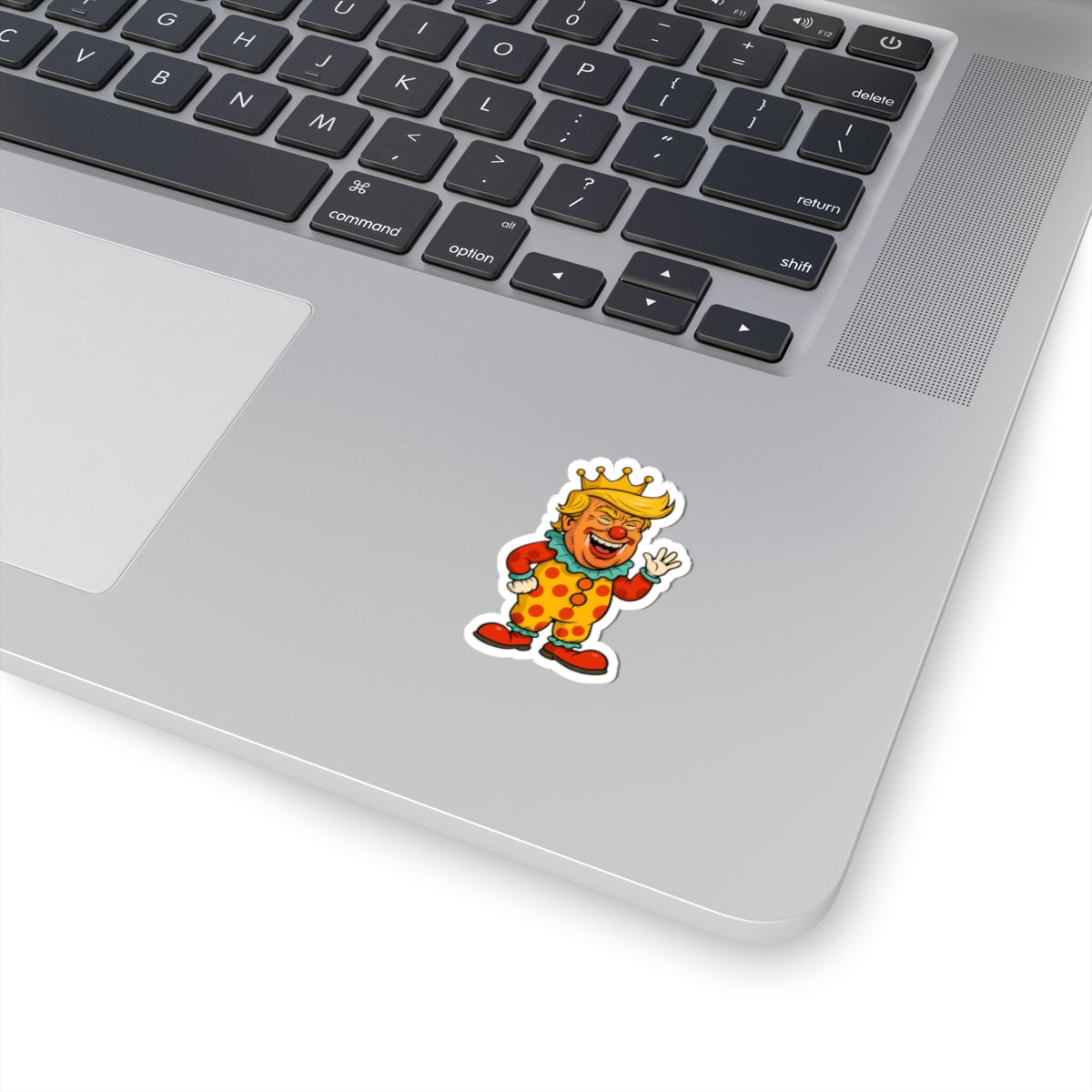 The Clown King Kiss-Cut Sticker