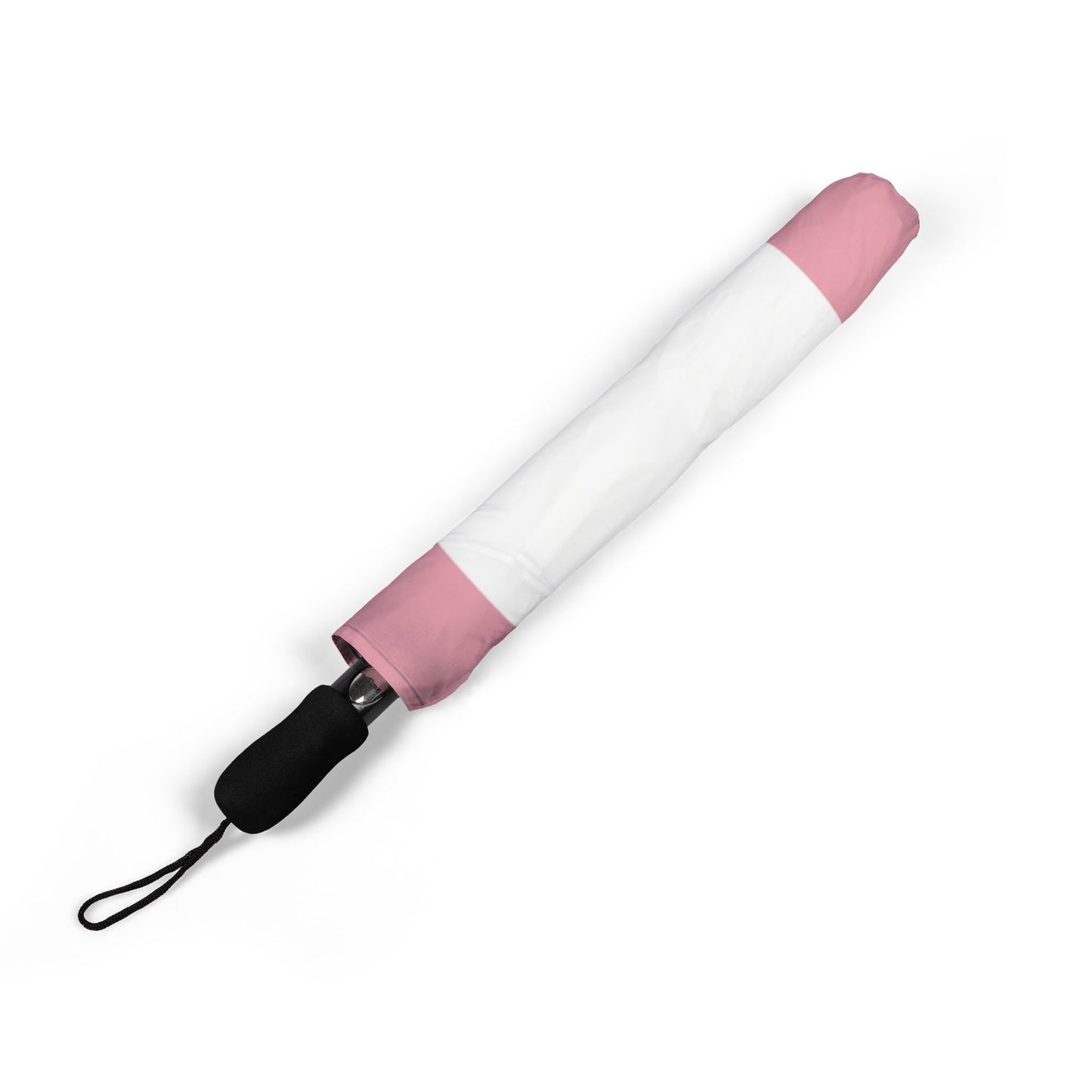 Transgender Pride Flag Semi-Automatic Foldable Umbrella
