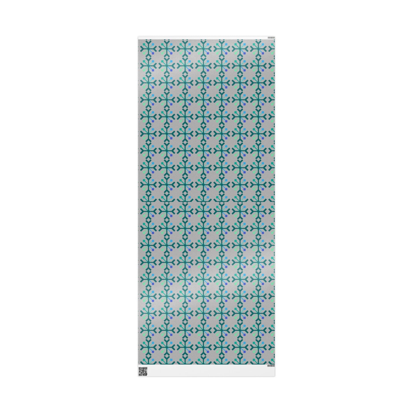 MLM Pride Flag Snowflake Wrapping Paper - Multiple Sizes/Finishes