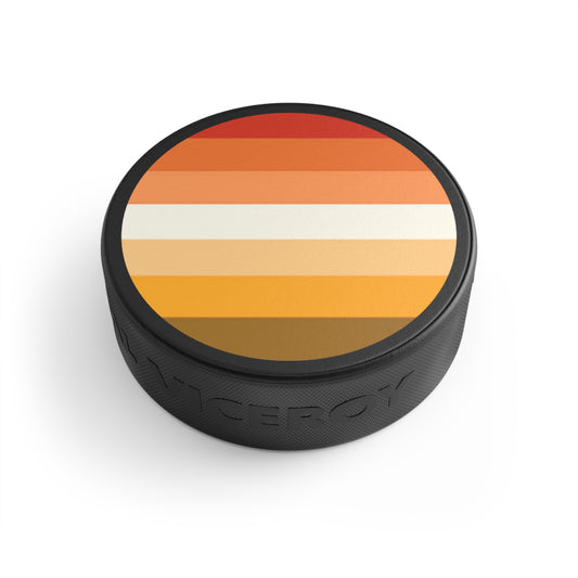 Butch Pride Flag (Mod Q) Hockey Puck