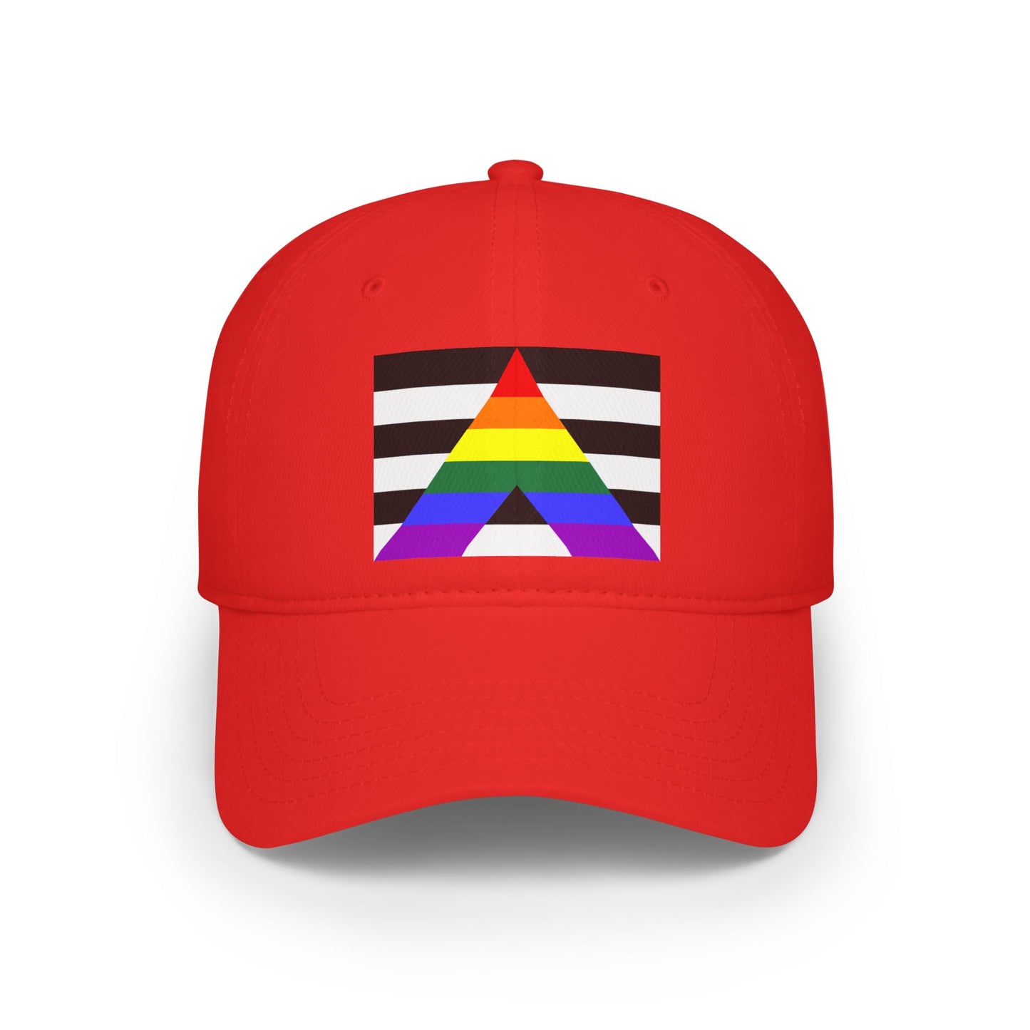 Straight Ally Pride Flag Low Profile Baseball Cap