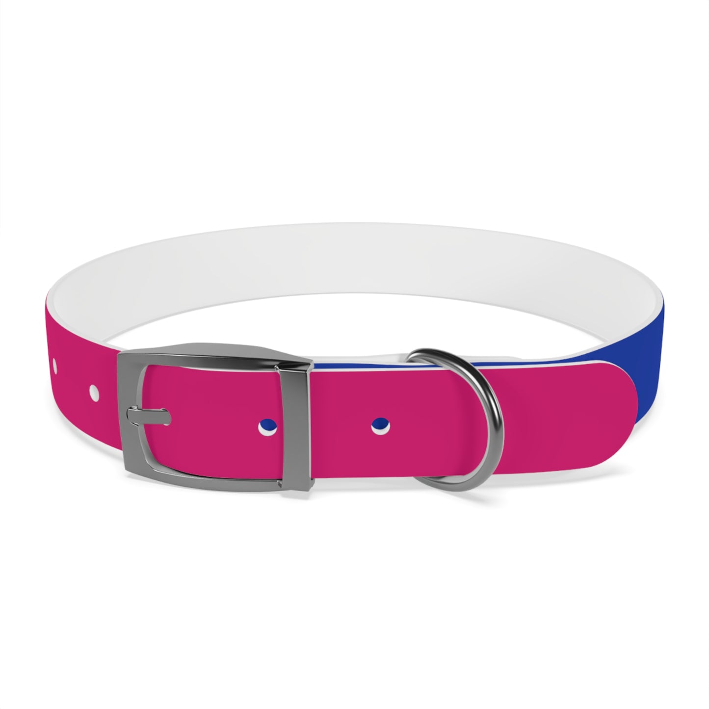 Bisexual Pride Flag Dog Collar