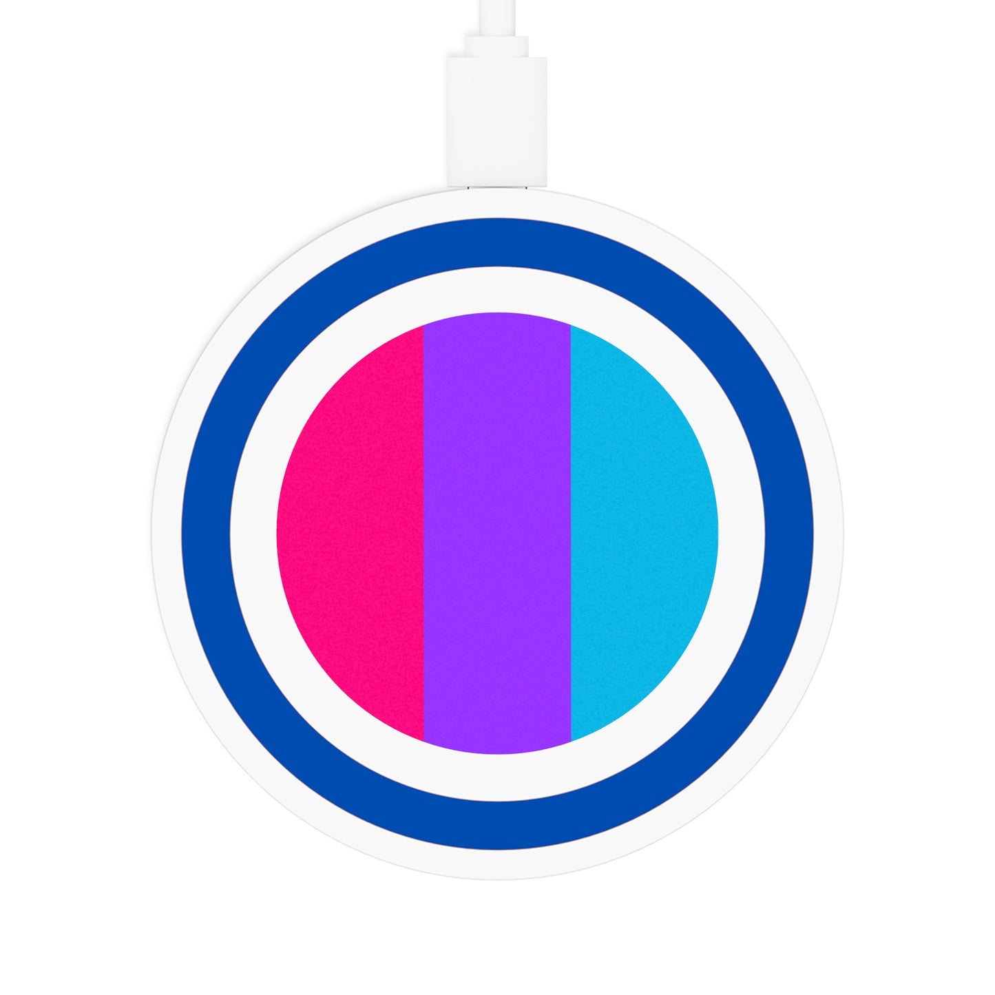 Androgyne Pride Flag Wireless Charger