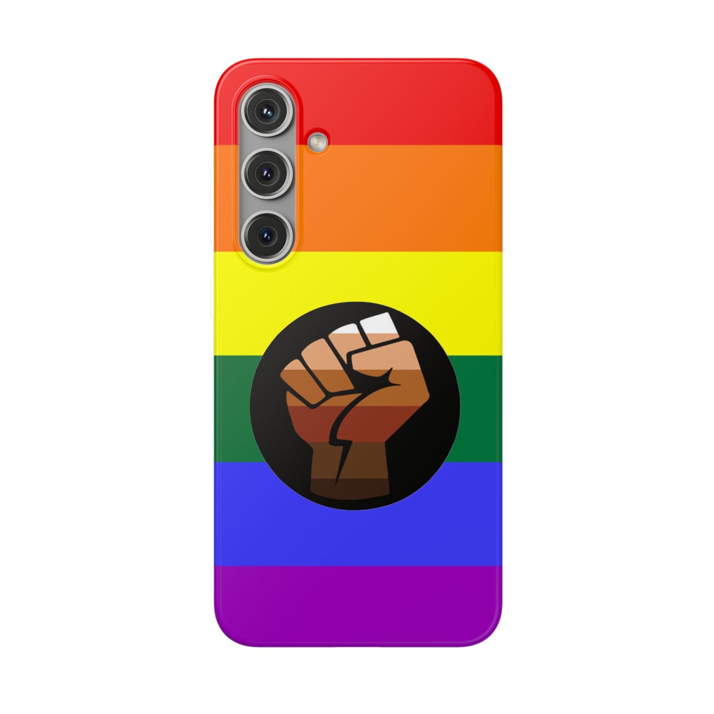QPOC Pride Flag Samsung Flexi Case - Multiple Generations