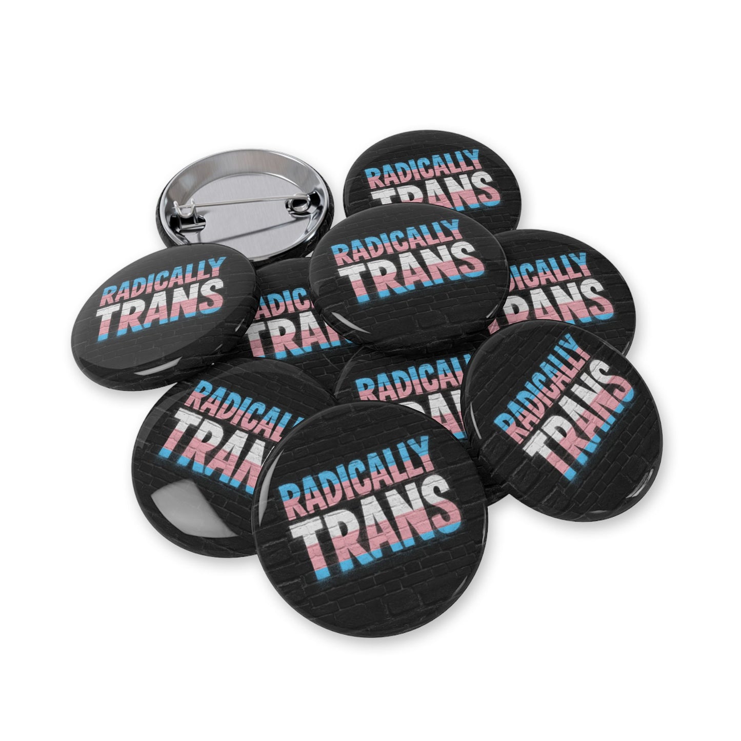 Radically Trans Round Pins - Multiple Sizes
