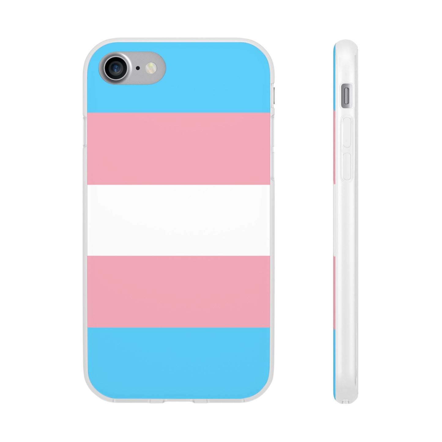 Transgender Pride Flag iPhone Flexi Case - Multiple Generations