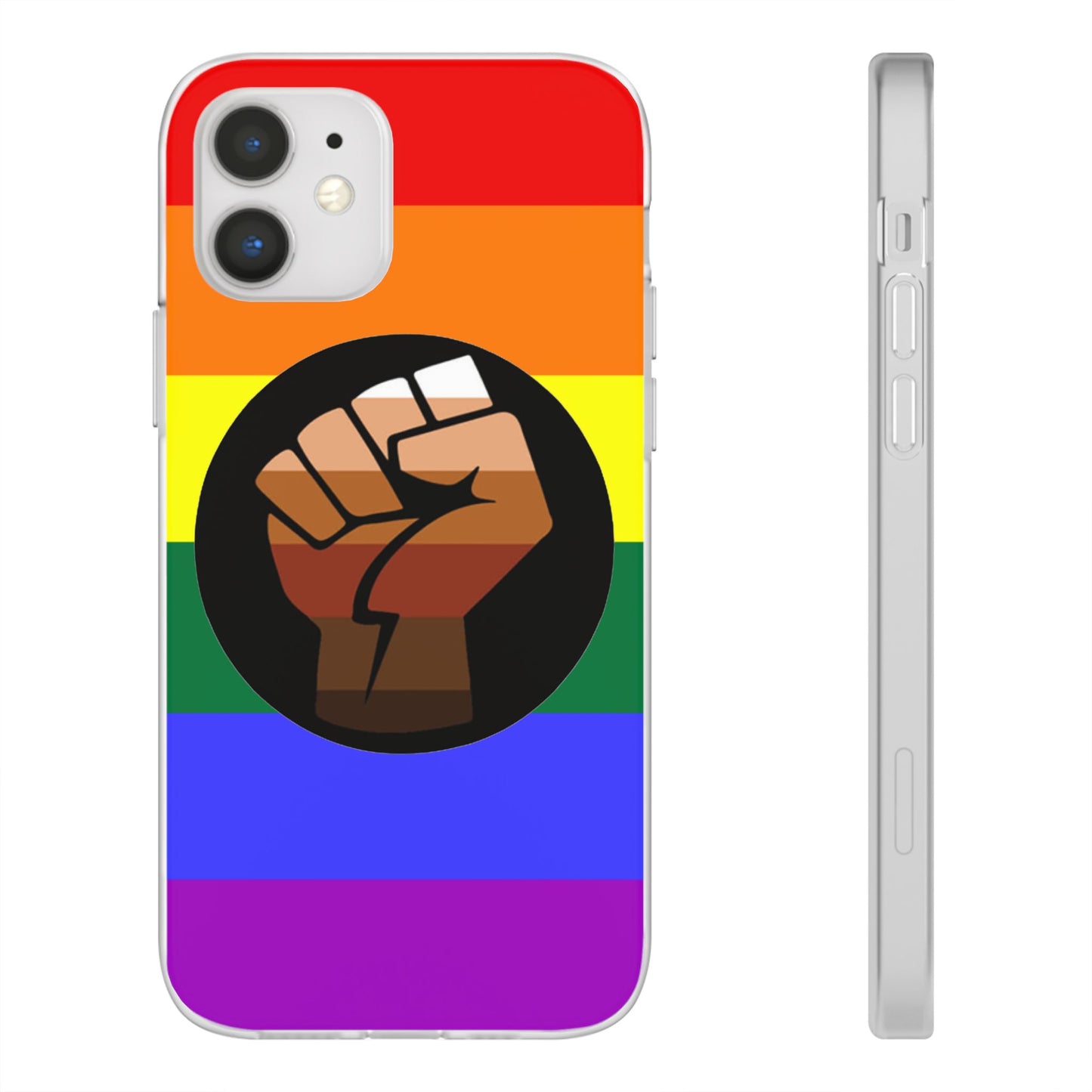 QPOC Pride Flag iPhone Flexi Case - Multiple Generations