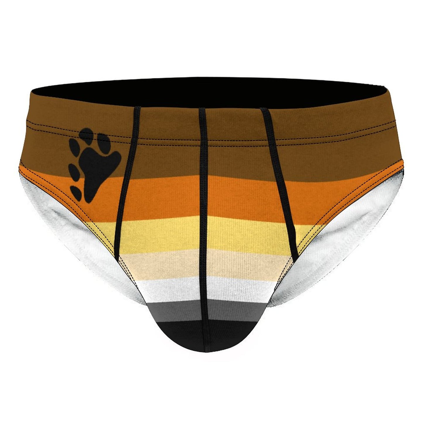 Bear Pride Flag Briefs – Traditional Masculine Cut