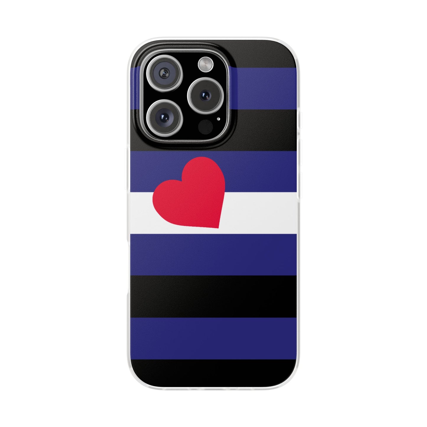 Leather Pride Flag iPhone Flexi Case - Multiple Generations