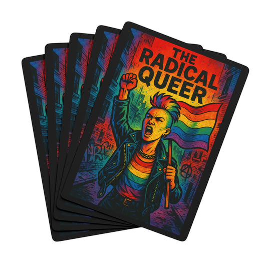 The Radical Queer Poster Poker Playing Cards