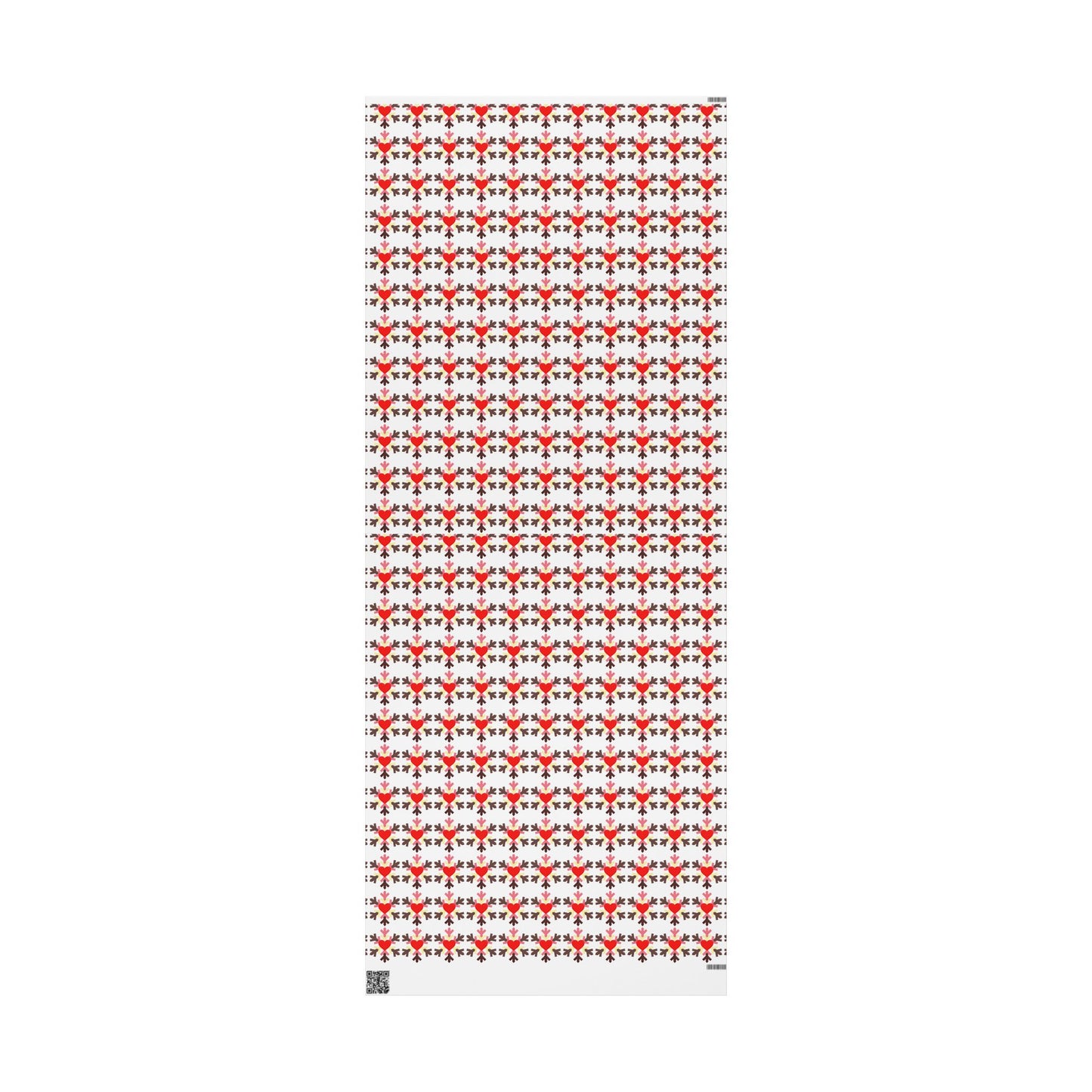 Fat Fetish Pride Flag Snowflake Wrapping Paper - Multiple Sizes/Finishes
