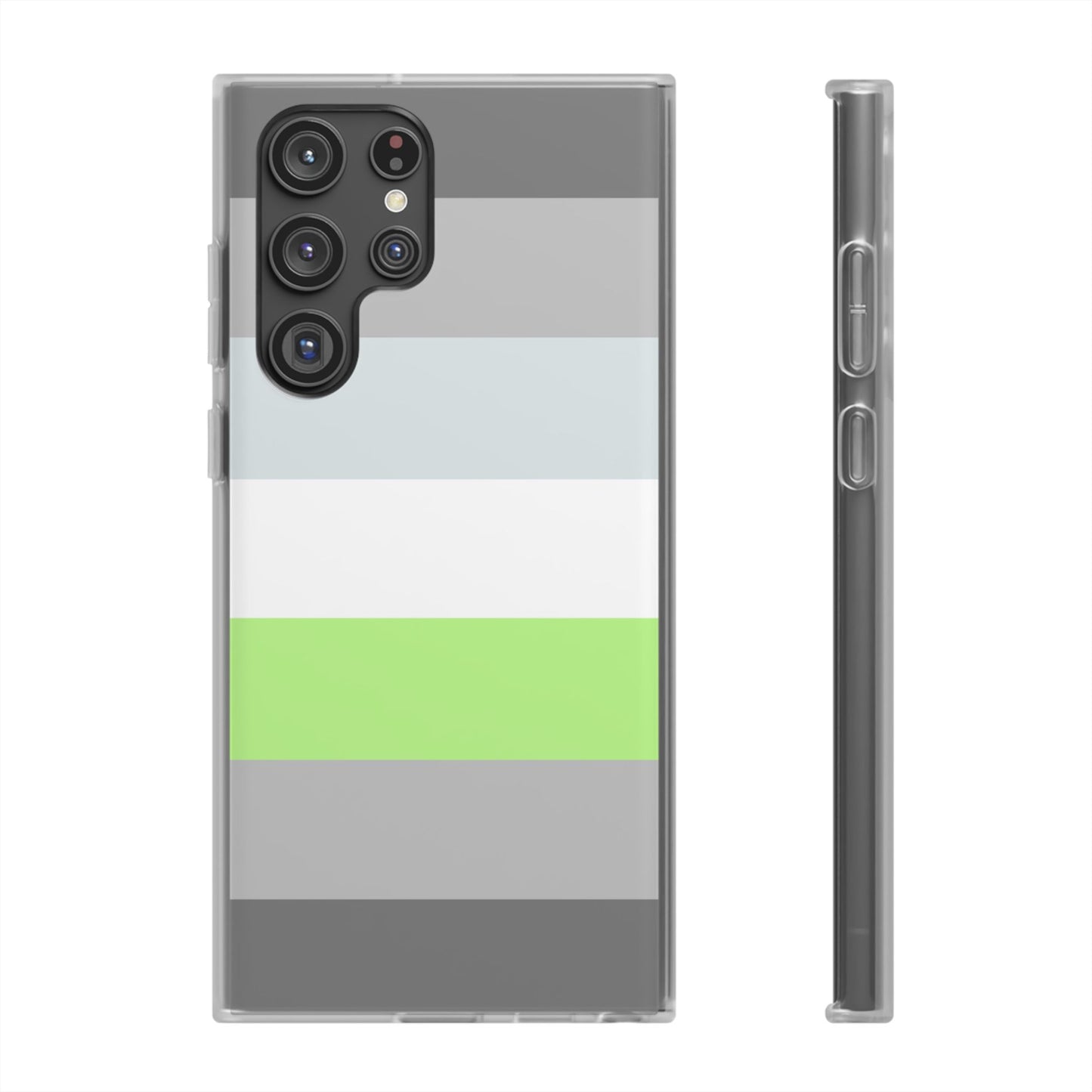 Demiagender Pride Flag Samsung Flexi Case - Multiple Generations
