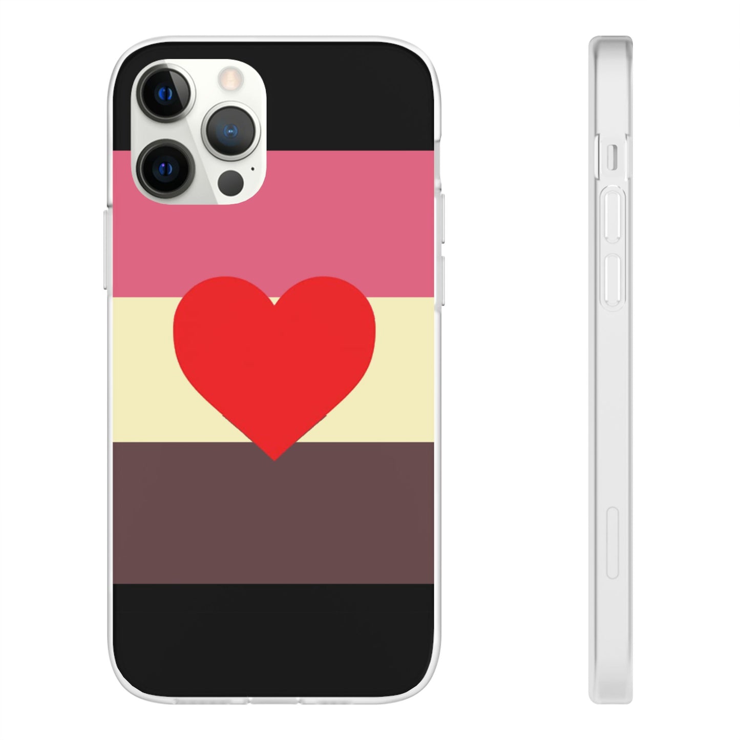 Fat Fetish Pride Flag iPhone Flexi Case - Multiple Generations