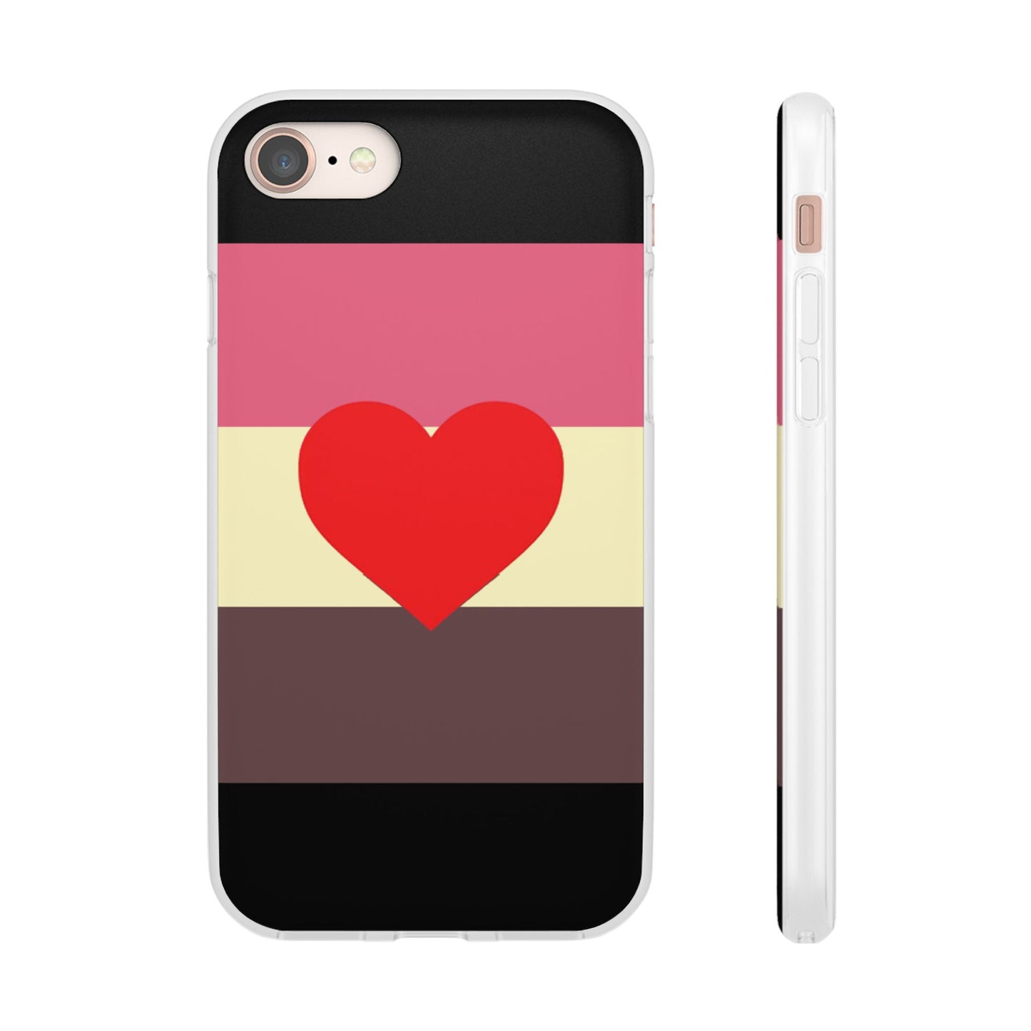 Fat Fetish Pride Flag iPhone Flexi Case - Multiple Generations