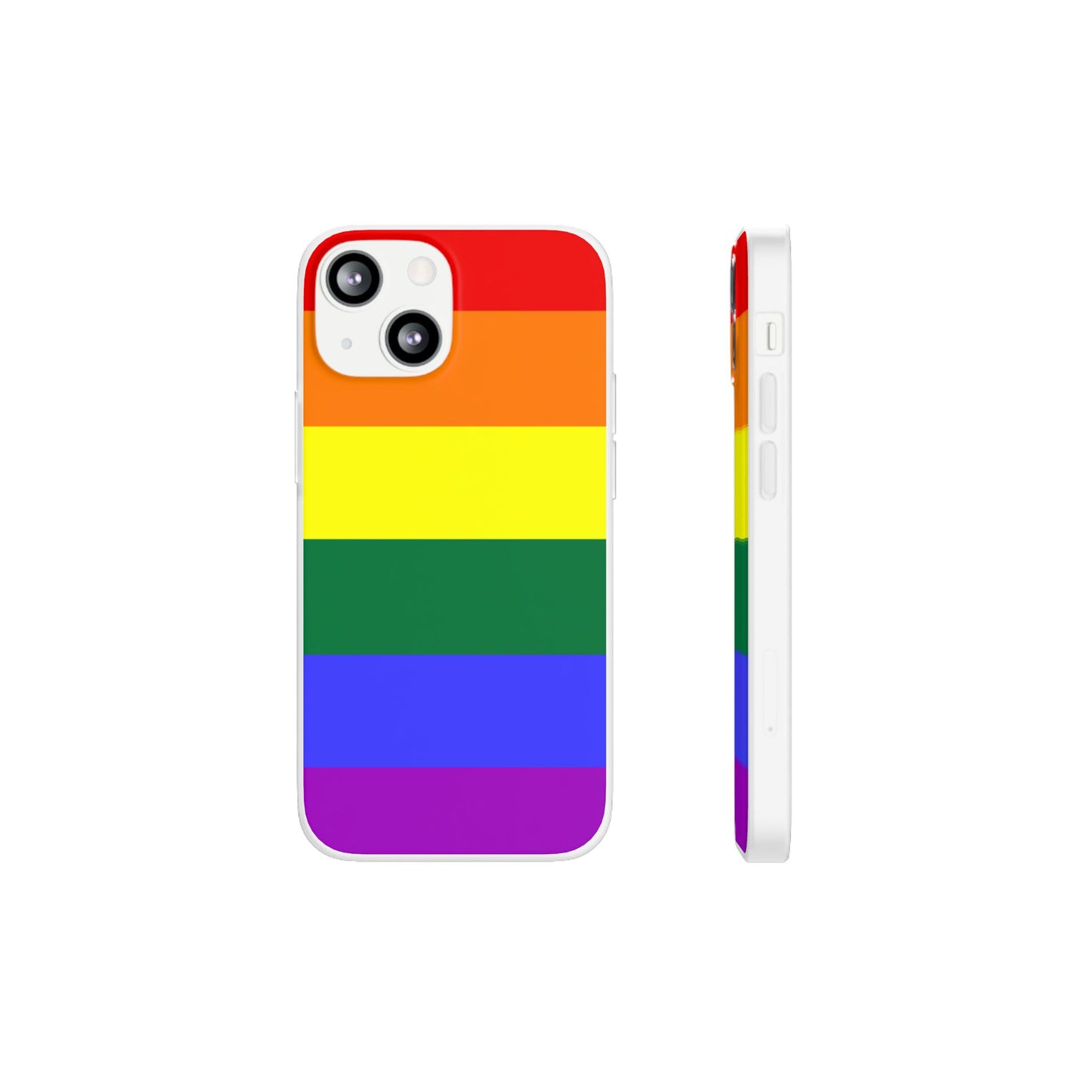 Rainbow Pride Flag iPhone Flexi Case - Multiple Generations