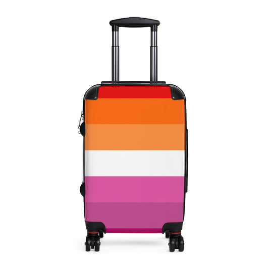 Lesbian Pride Flag Suitcase