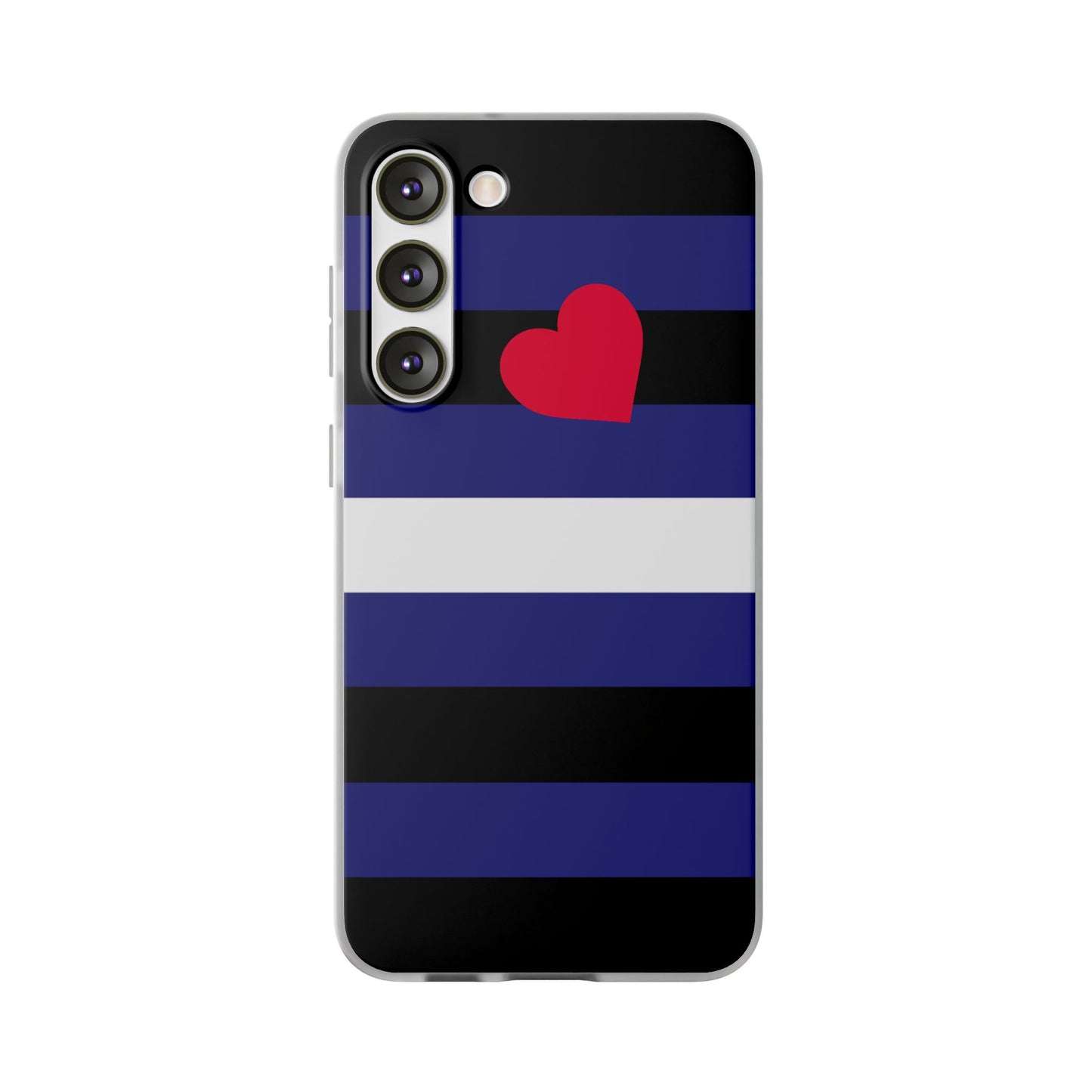 Leather Pride Flag Samsung Flexi Case - Multiple Generations