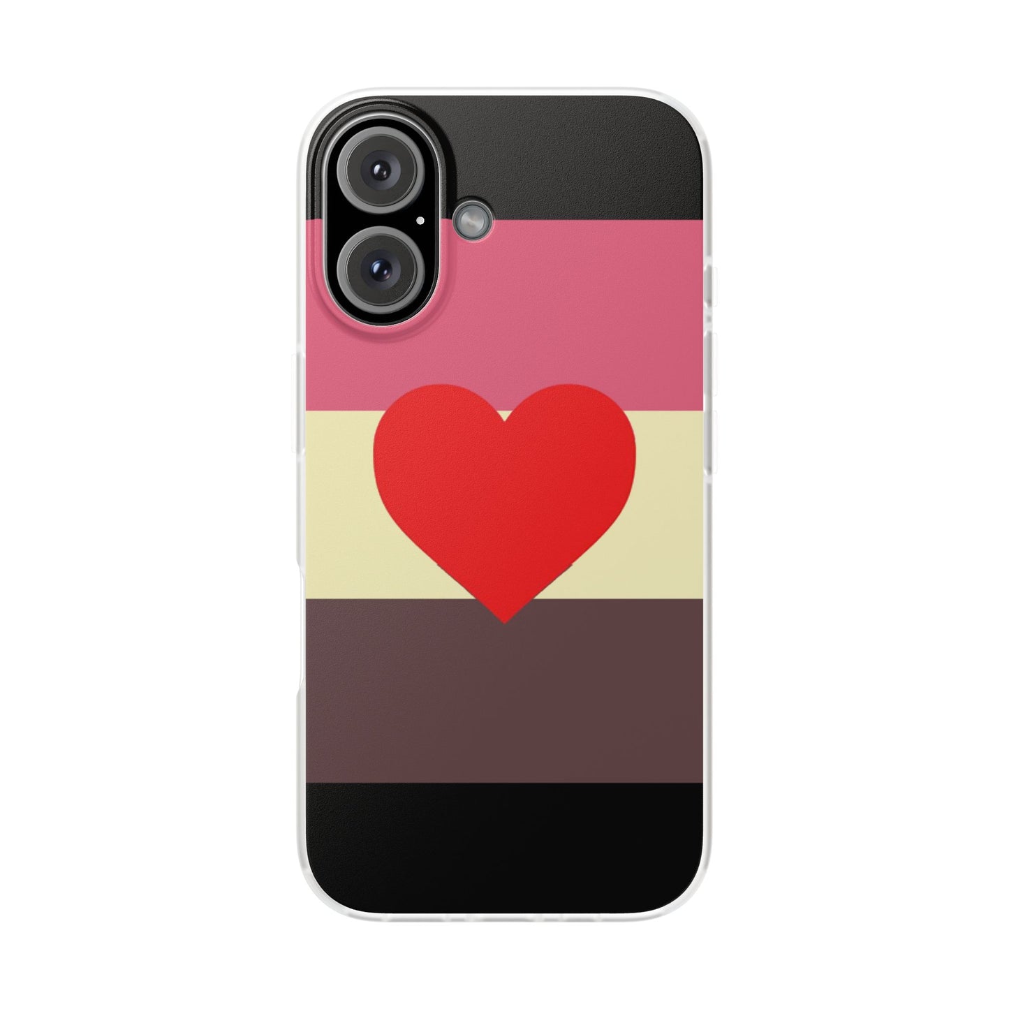 Fat Fetish Pride Flag iPhone Flexi Case - Multiple Generations