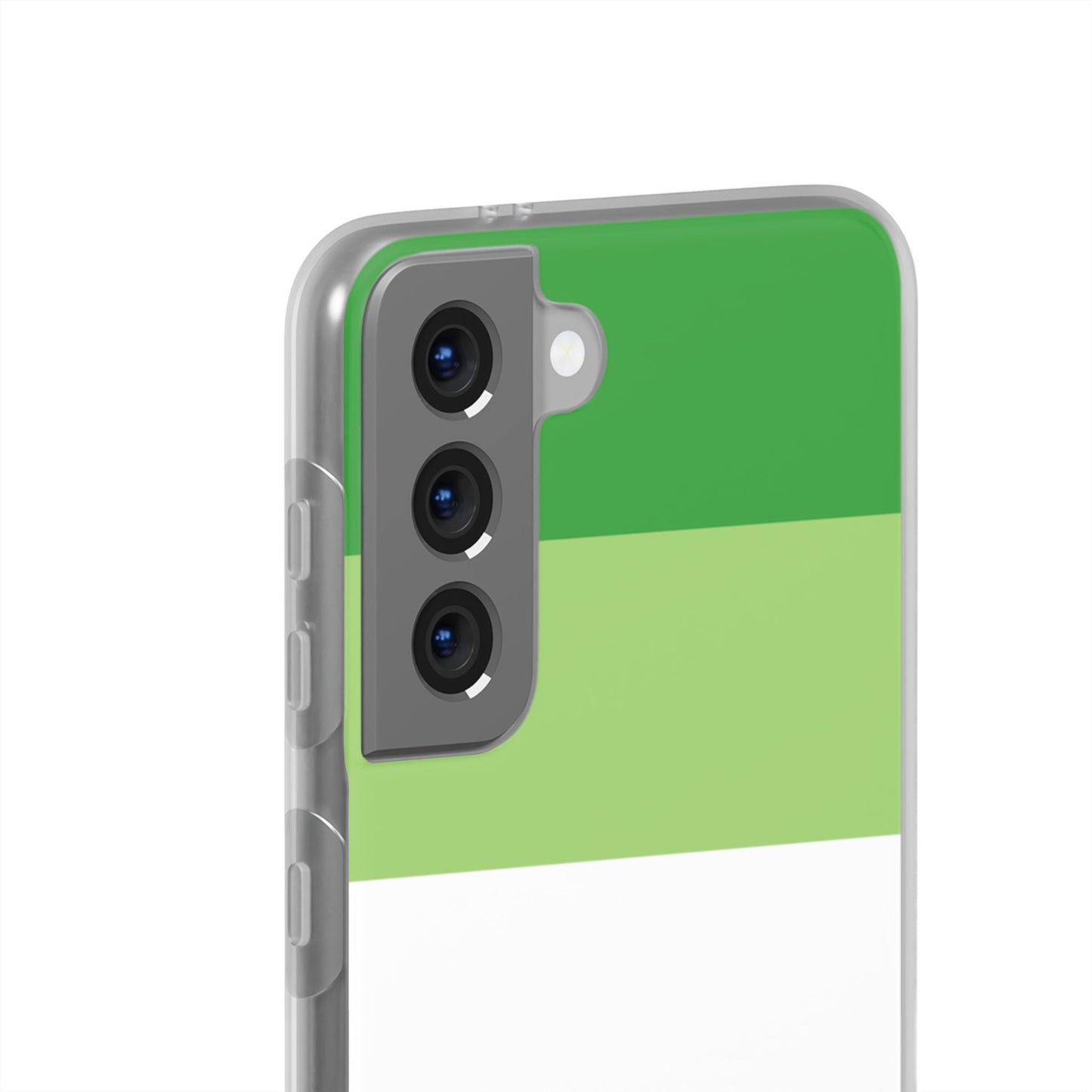 Aromantic Pride Flag Samsung Flexi Case - Multiple Generations