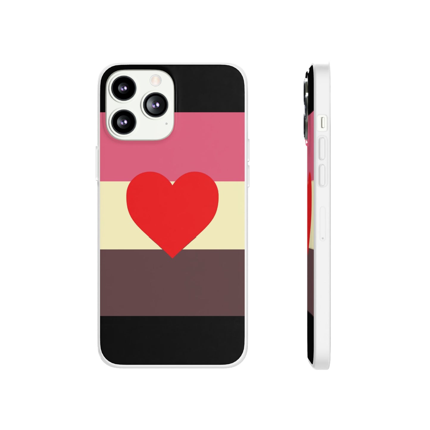 Fat Fetish Pride Flag iPhone Flexi Case - Multiple Generations