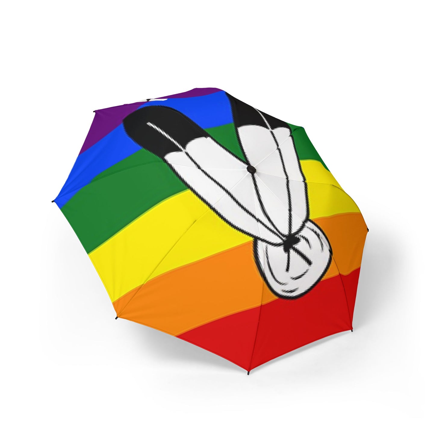 Two Spirit Pride Flag Semi-Automatic Foldable Umbrella