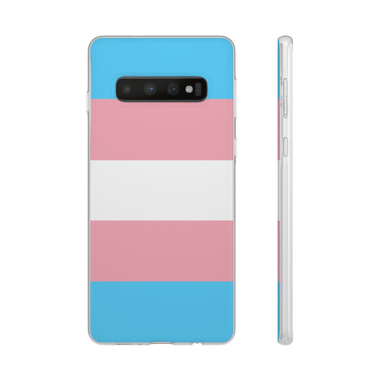 Transgender Pride Flag Samsung Flexi Case - Multiple Generations