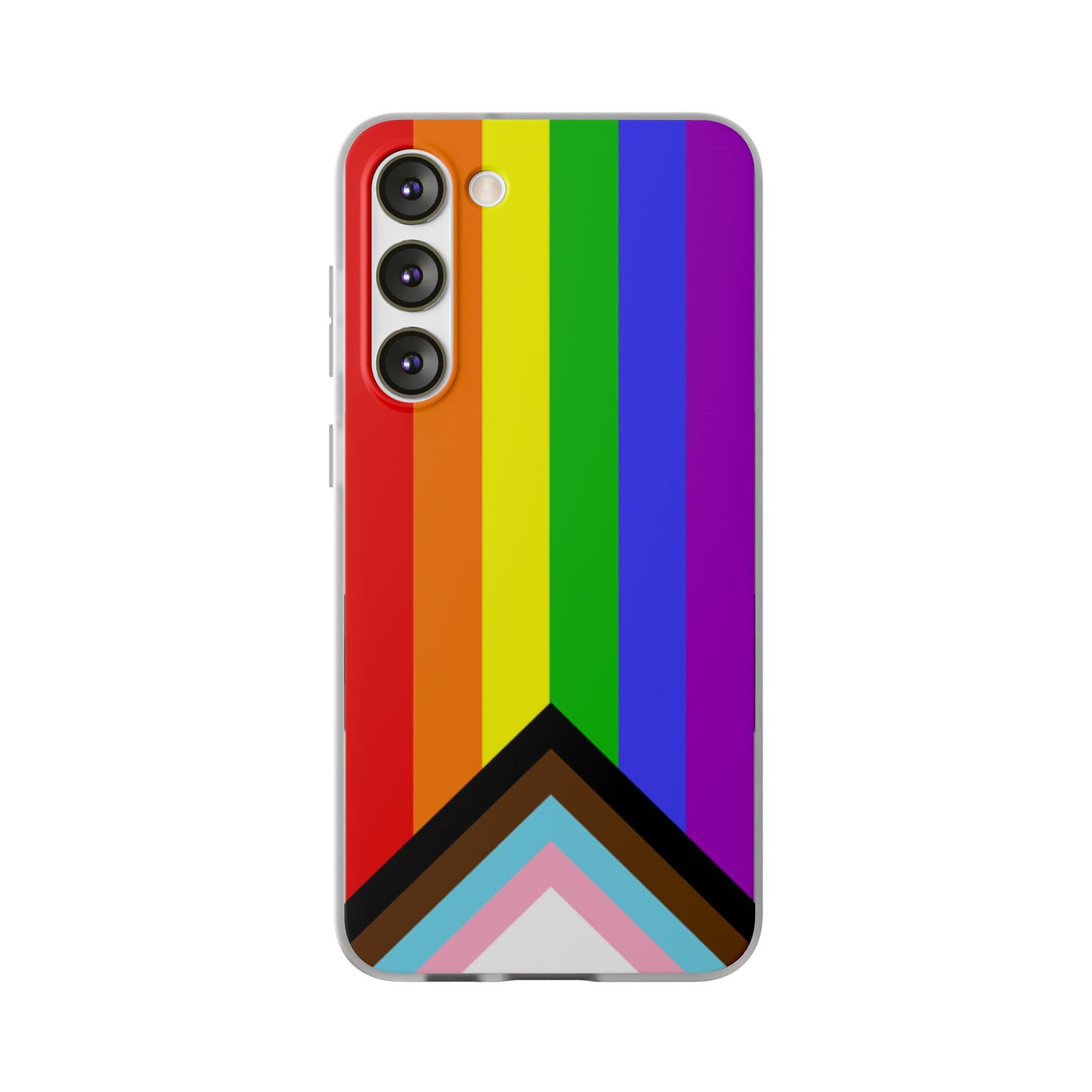 Progress Pride Flag Samsung Flexi Case - Multiple Generations