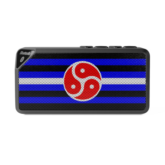 BDSM Fetish Pride Flag Bluetooth Speaker