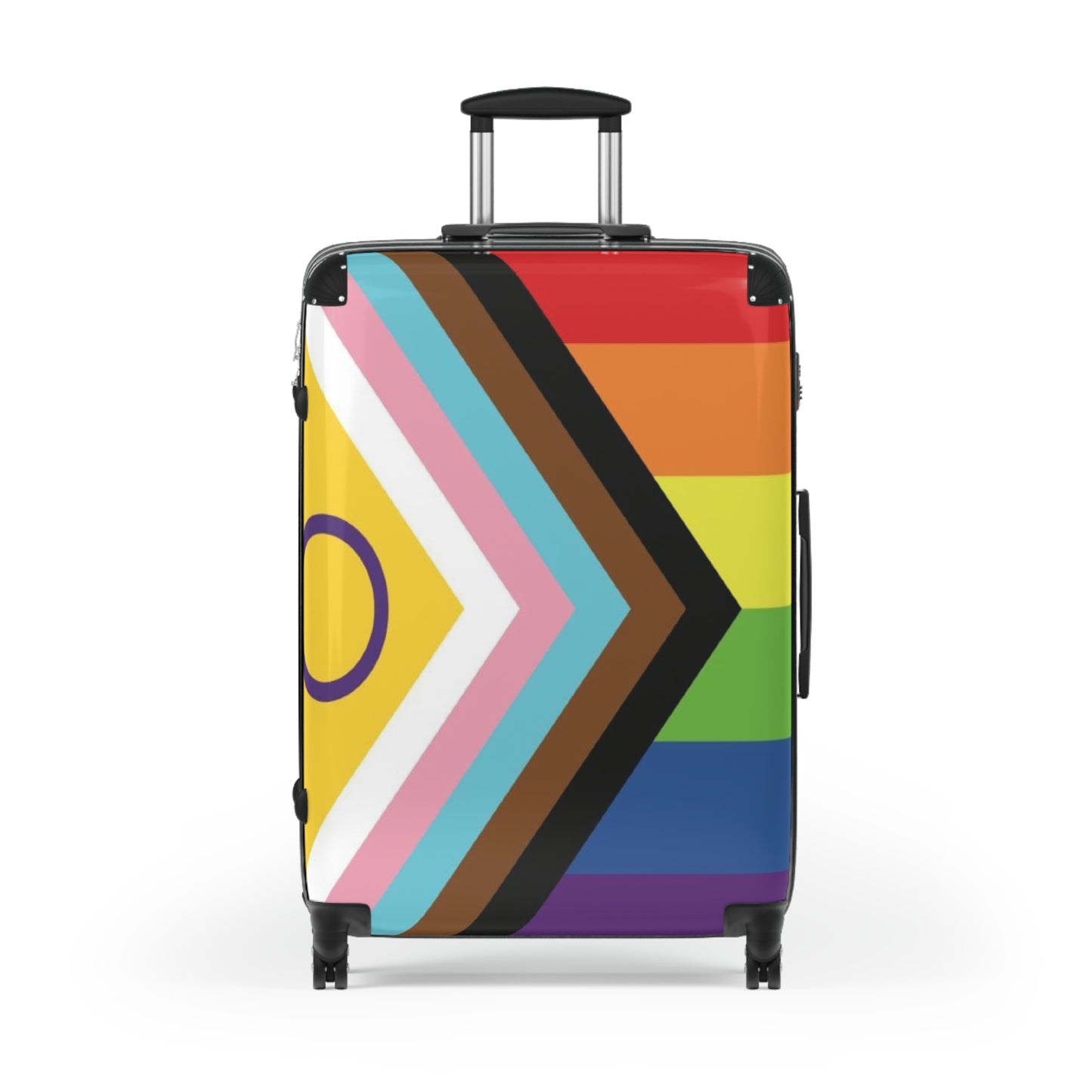 Inclusive Progress Pride Flag Roller Bag - Multiple Sizes