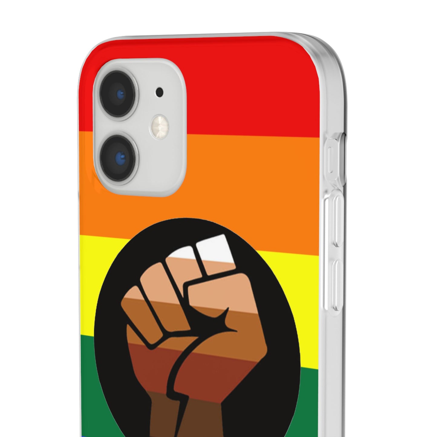 QPOC Pride Flag iPhone Flexi Case - Multiple Generations