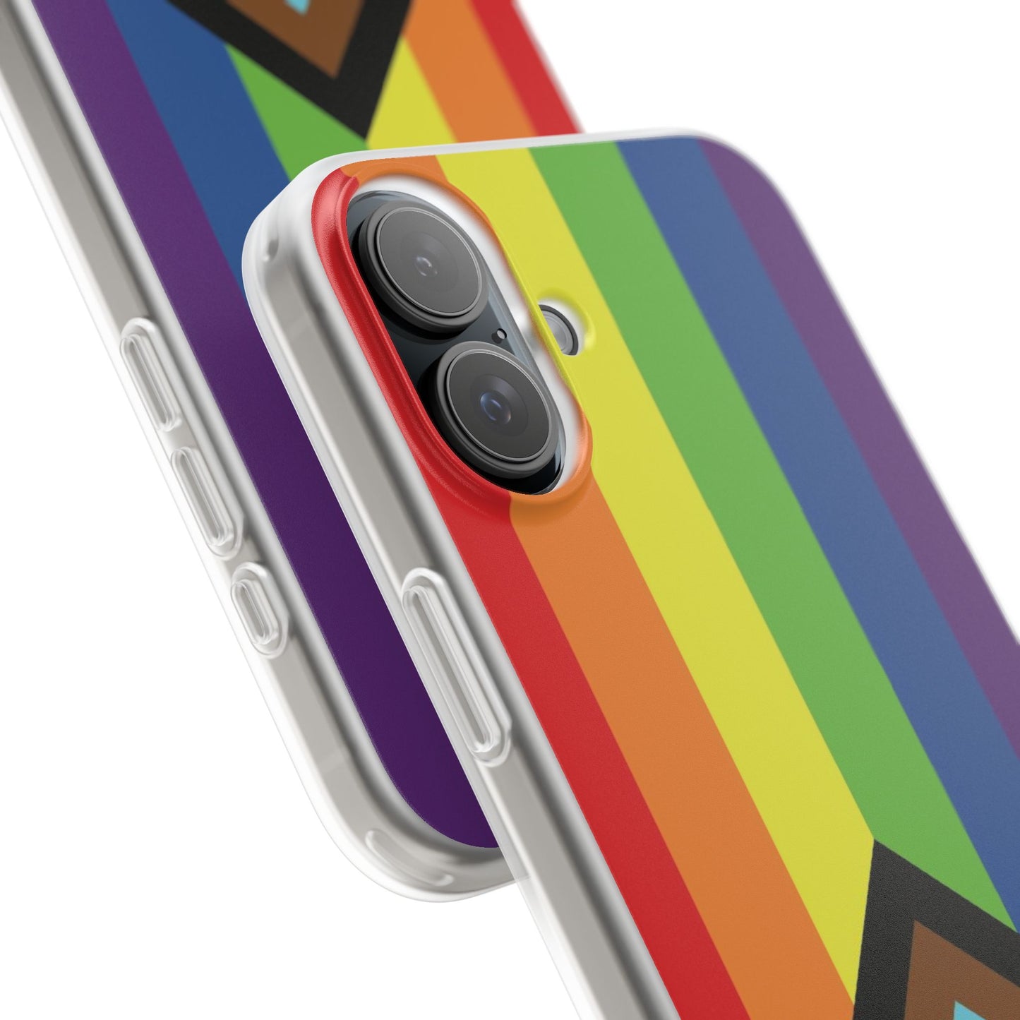 Inclusive Progress Pride Flag iPhone Flexi Case - Multiple Generations