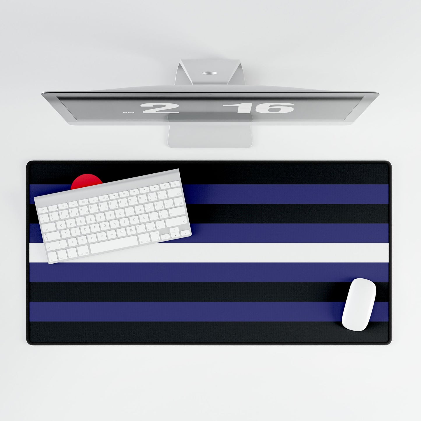Leather Pride Flag Desk Mat - Multiple Sizes
