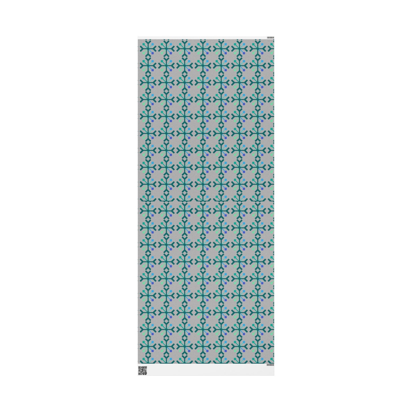 MLM Pride Flag Snowflake Wrapping Paper - Multiple Sizes/Finishes